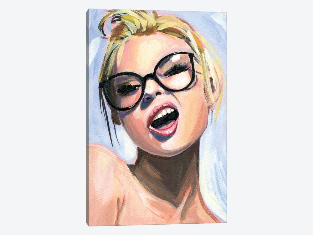 Girl With Sass by Cathi Mingus 1-piece Canvas Art Print