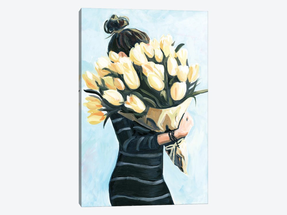 Farmer's Market Flowers by Cathi Mingus 1-piece Canvas Art