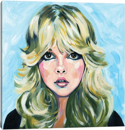 Stevie Nicks Canvas Art Print - Cathi Mingus