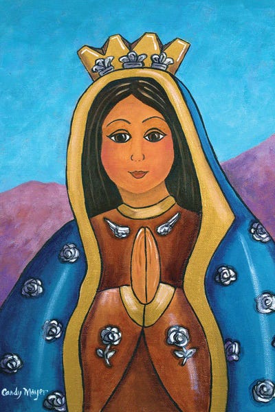 Latin Décor: Milagro Guadalupe by Candy Mayer