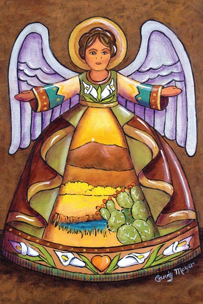Latin Décor: Southwest Angel by Candy Mayer