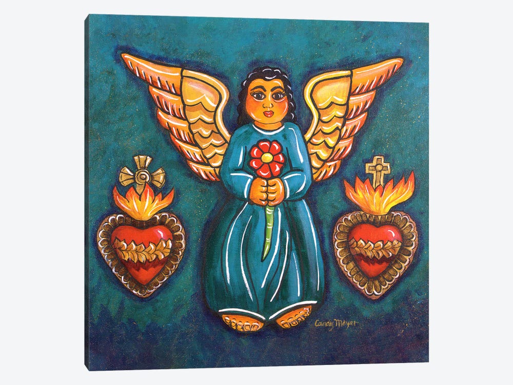Sacred Hearts Angel by Candy Mayer 1-piece Canvas Art Print