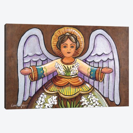 Southwest Angel With Yuccas Canvas Print #CMY108} by Candy Mayer Canvas Art