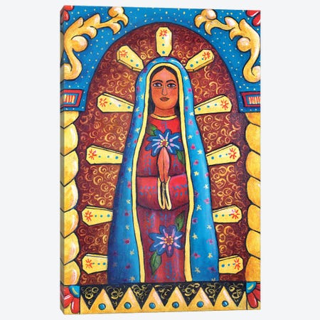 Guadalupe Retablo Canvas Print #CMY109} by Candy Mayer Canvas Wall Art