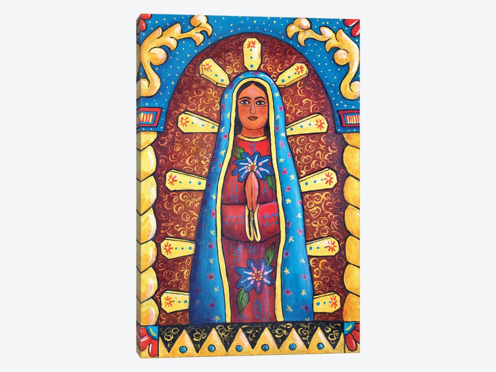 Guadalupe Retablo by Candy Mayer 1-piece Canvas Print