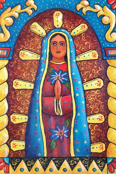 Latin Décor: Guadalupe Retablo by Candy Mayer