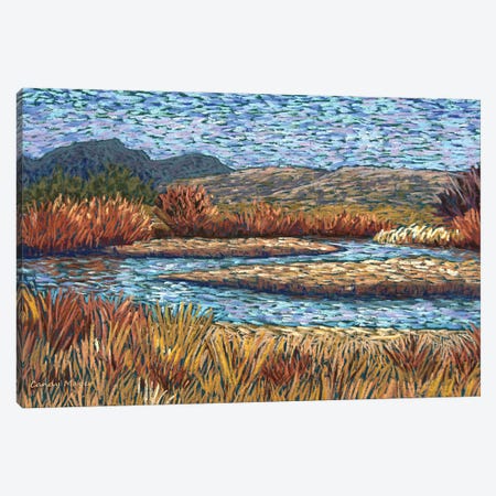 Autumn On The River Canvas Print #CMY112} by Candy Mayer Canvas Print