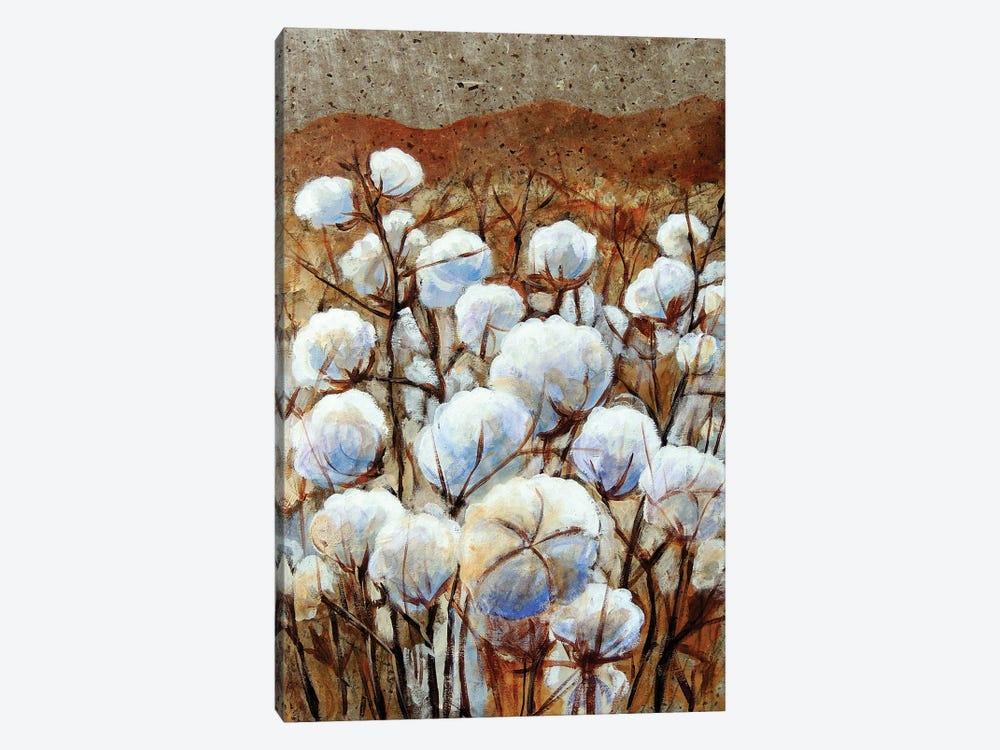 Cotton Fields by Candy Mayer 1-piece Canvas Art Print