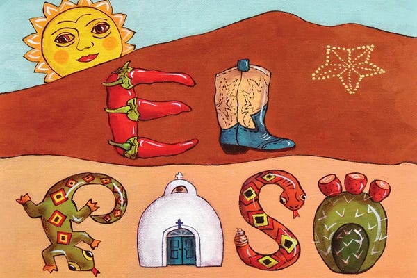 El Paso: Desert Letters by Candy Mayer
