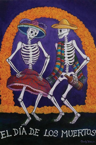 Dia De Los Muertos by Candy Mayer canvas print
