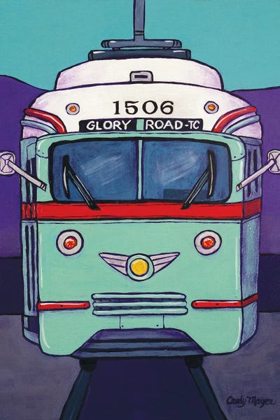 Trains: El Paso Streetcar by Candy Mayer