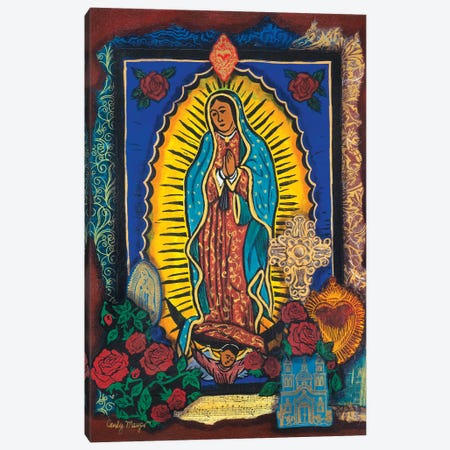 Guadalupe Collage Canvas Print #CMY25} by Candy Mayer Canvas Art