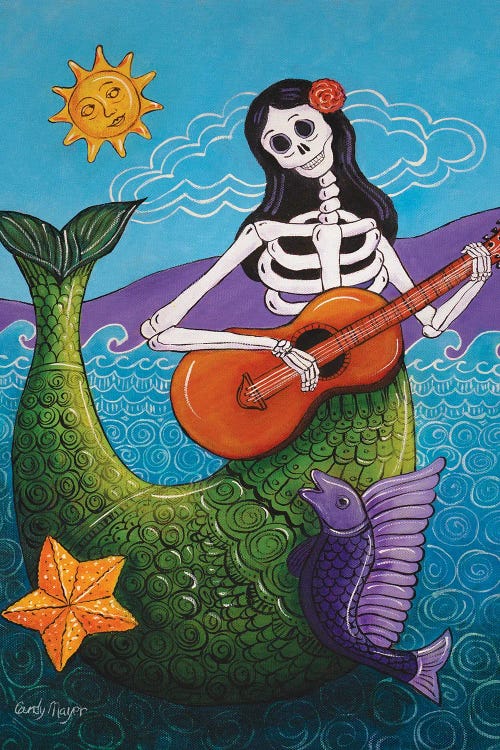La Sirena by Candy Mayer wall art