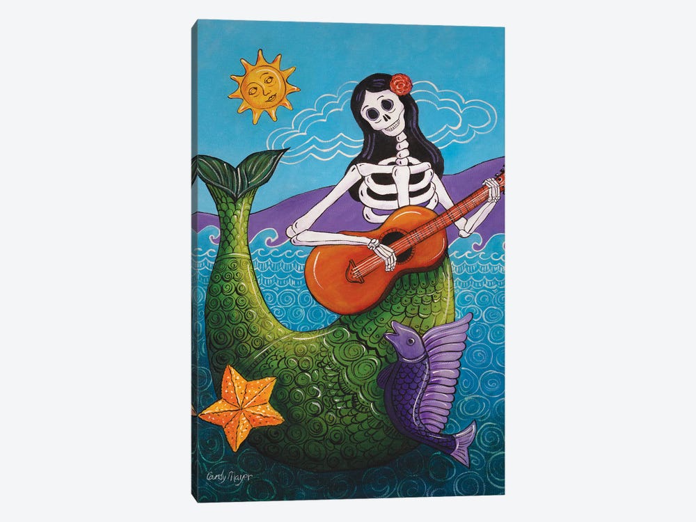 La Sirena by Candy Mayer 1-piece Canvas Wall Art