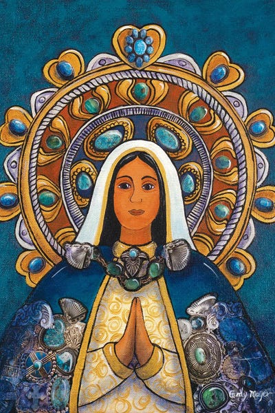 Mexican Culture: Madonna With Halo by Candy Mayer