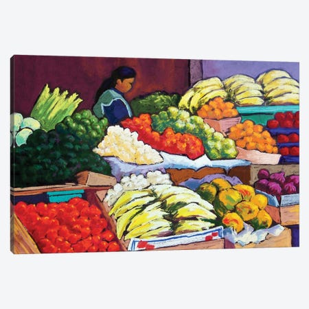 Mercado Canvas Print #CMY34} by Candy Mayer Canvas Art Print
