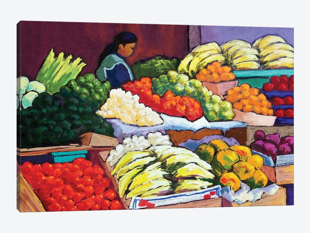 Mercado by Candy Mayer 1-piece Canvas Artwork