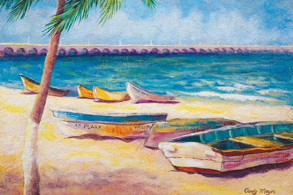 Mexico: Mexican Beach by Candy Mayer