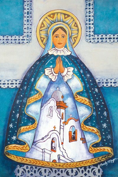 Mexican Culture: Mission Madonna by Candy Mayer