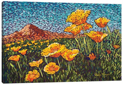 Poppies Canvas Art Print - Wildflowers