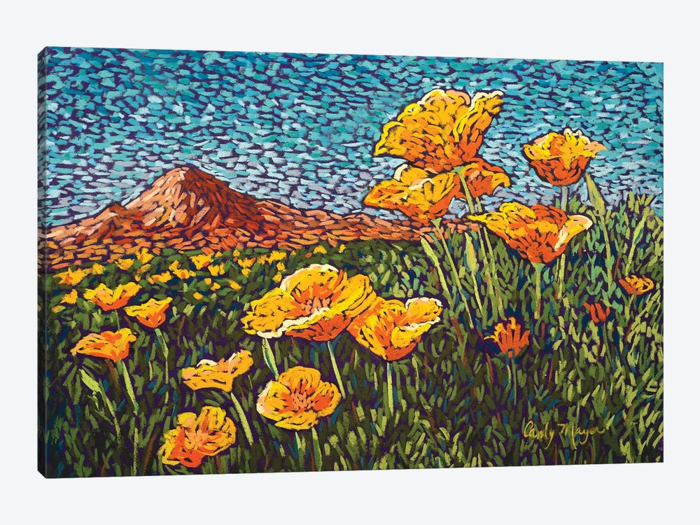 Poppies by Candy Mayer 1-piece Art Print