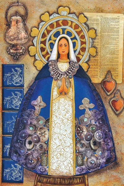 Latin Décor: Silver Madonna by Candy Mayer