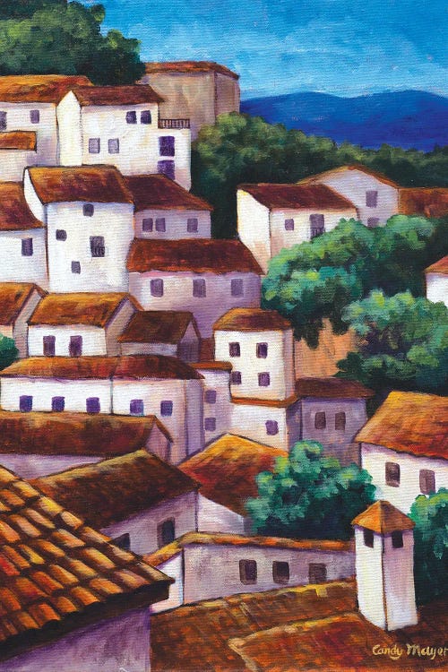 Spanish Village by Candy Mayer wall art