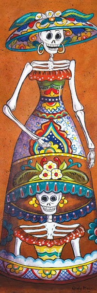 Latin Décor: Talavera Catrina by Candy Mayer
