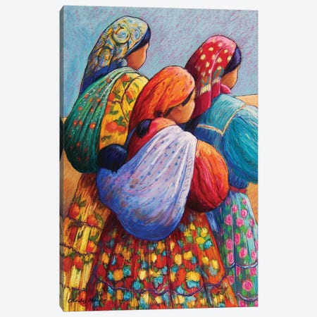 Tarahumara Women Canvas Print #CMY63} by Candy Mayer Canvas Art Print
