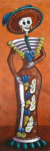 Horror: Terracotta Catrina by Candy Mayer