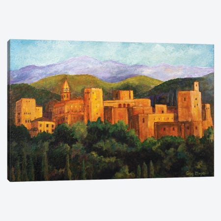 The Alhambra Canvas Print #CMY66} by Candy Mayer Canvas Art
