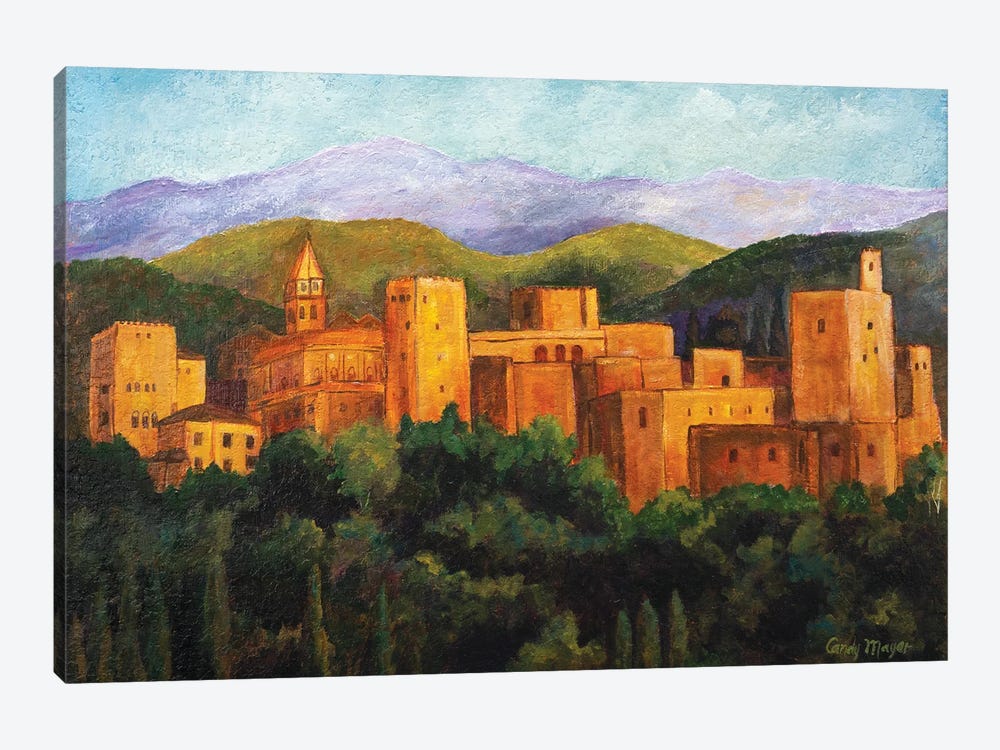 The Alhambra by Candy Mayer 1-piece Art Print