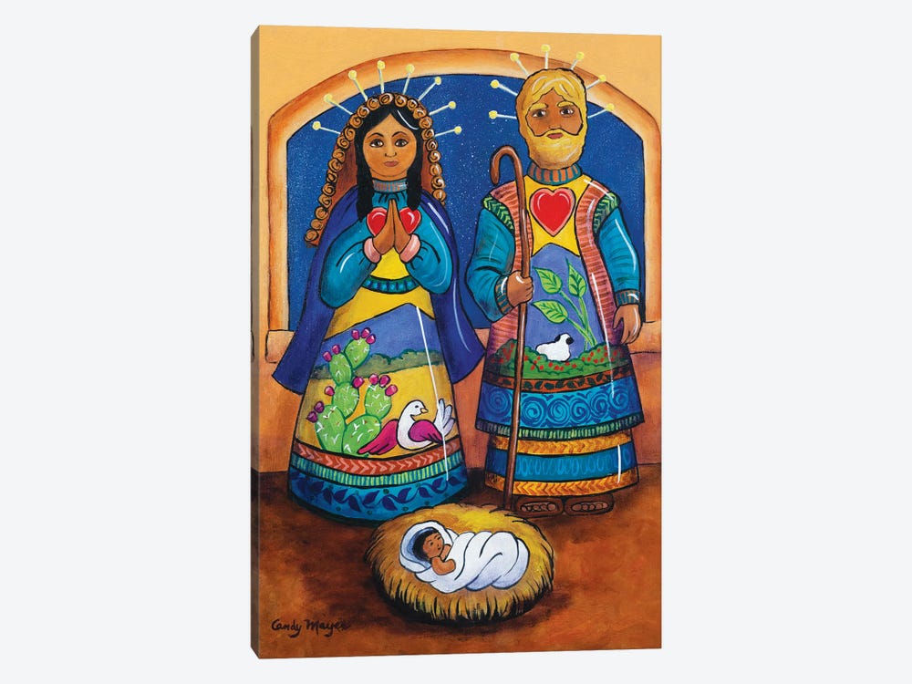 The Holy Family by Candy Mayer 1-piece Canvas Art