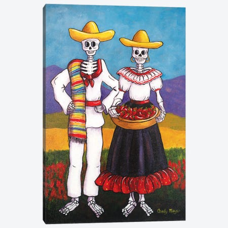 Chile Farmers Canvas Print #CMY8} by Candy Mayer Canvas Artwork