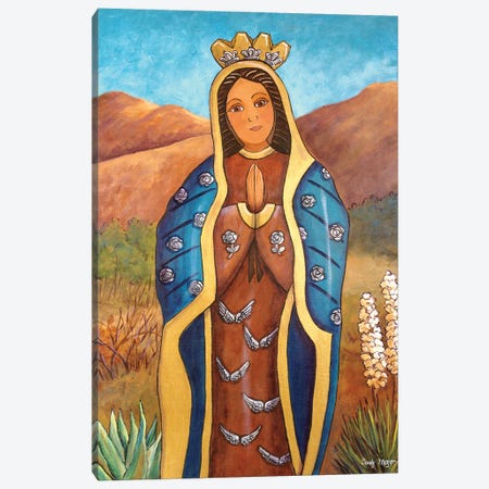 Guadalupe De Los Milagros Canvas Print #CMY98} by Candy Mayer Canvas Wall Art
