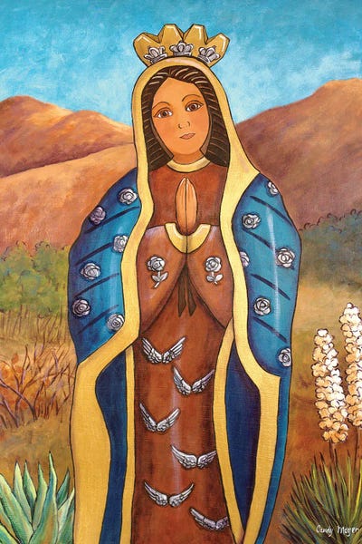 Latin Décor: Guadalupe De Los Milagros by Candy Mayer