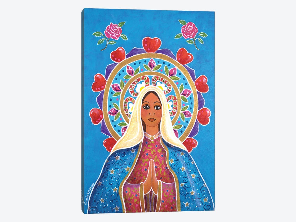 Guadalupe Mandala by Candy Mayer 1-piece Art Print