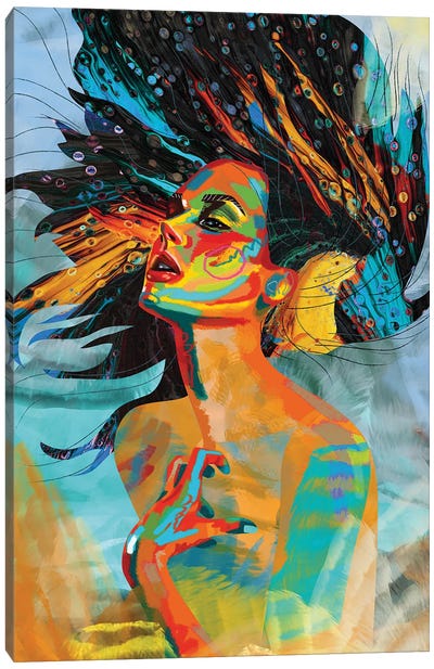 Feminine Energy 2.0 Canvas Art Print - Charlie Moon