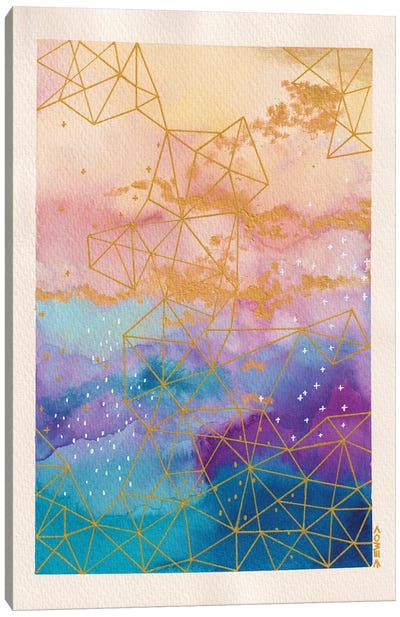 Nebula I Canvas Art Print - Dreamy Abstracts