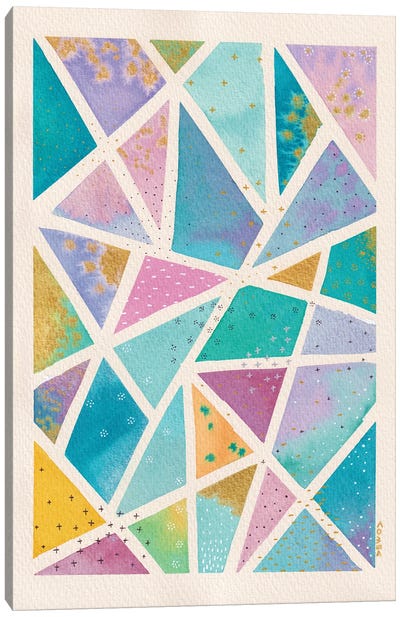 Kaleidoscope Canvas Art Print - Camille Contini