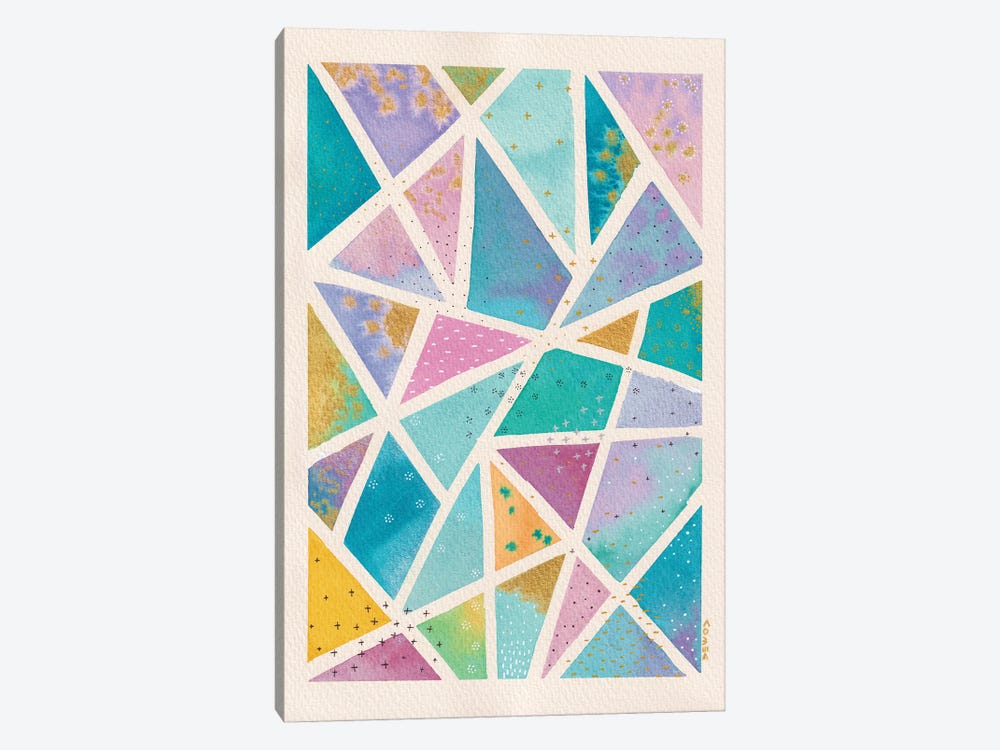 Kaleidoscope by Camille Contini 1-piece Canvas Art