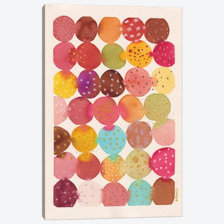 Macarons Canvas Print #CNC2} by Camille Contini Canvas Wall Art
