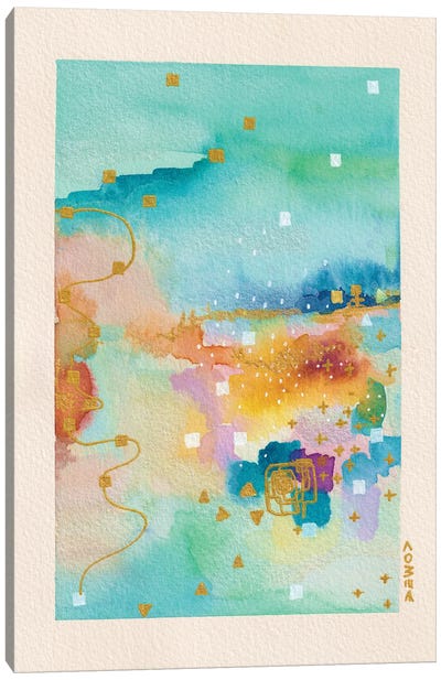 The Path Canvas Art Print - Dreamy Abstracts