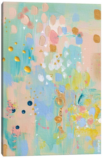 Summer '86 Canvas Art Print - Dreamy Abstracts