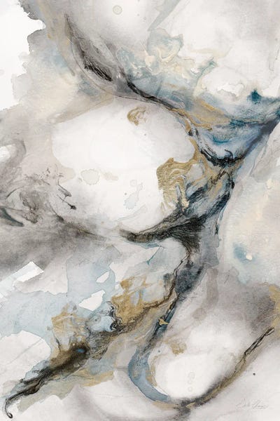 Meandering by Stella Chang framed wall art