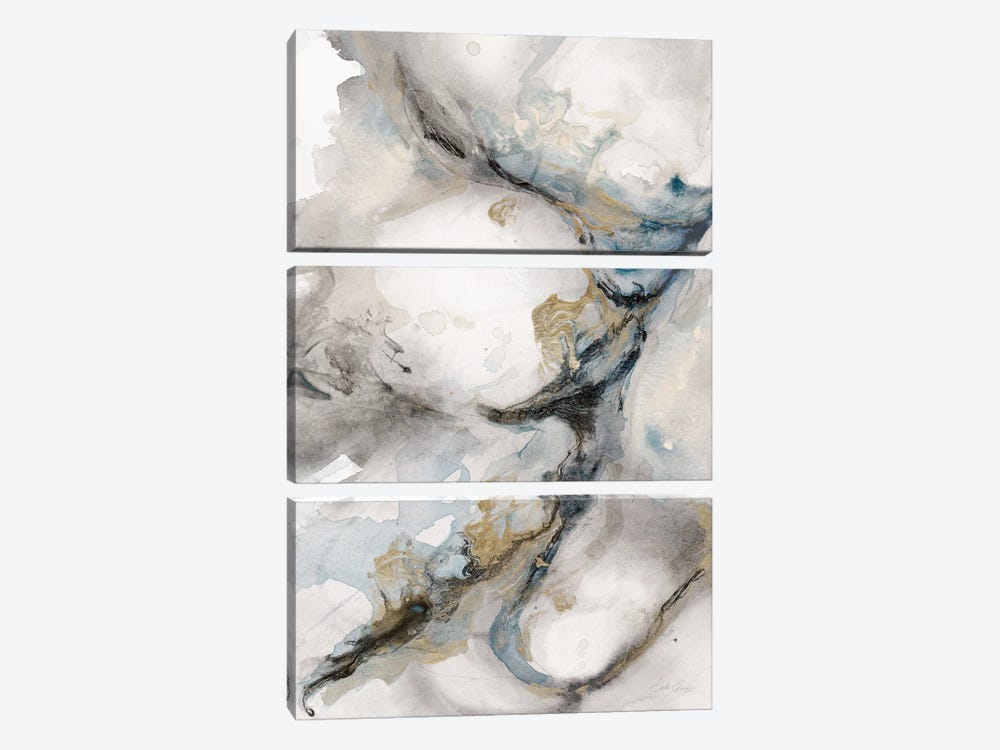 Meandering by Stella Chang 3-piece Canvas Art