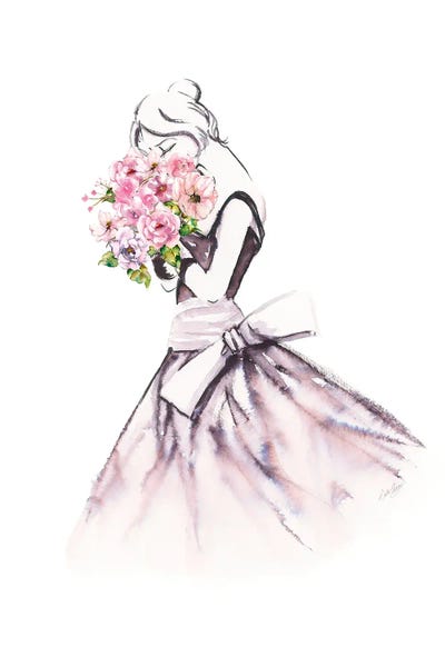 Strike A Pose I by Stella Chang framed wall art