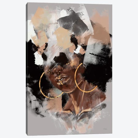 Afro Pop Canvas Print #CNG25} by Stella Chang Canvas Wall Art