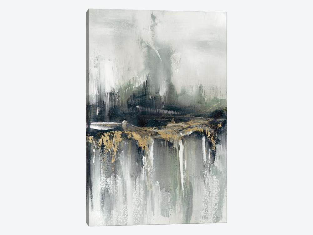 Indyscape And Gold by Stella Chang 1-piece Canvas Art Print