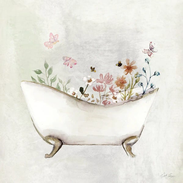 Furniture: Botanical Bath I by Stella Chang